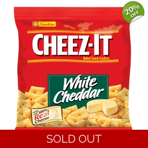 Cheez-It Original - Cheez its White Cheddar Snack Crackers - 42g Bag